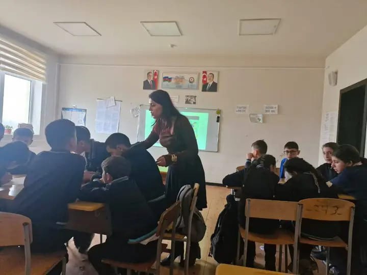 Qaxda Təbiət fənn həftəliyi çərçivəsində bilik yarışı keçirilib