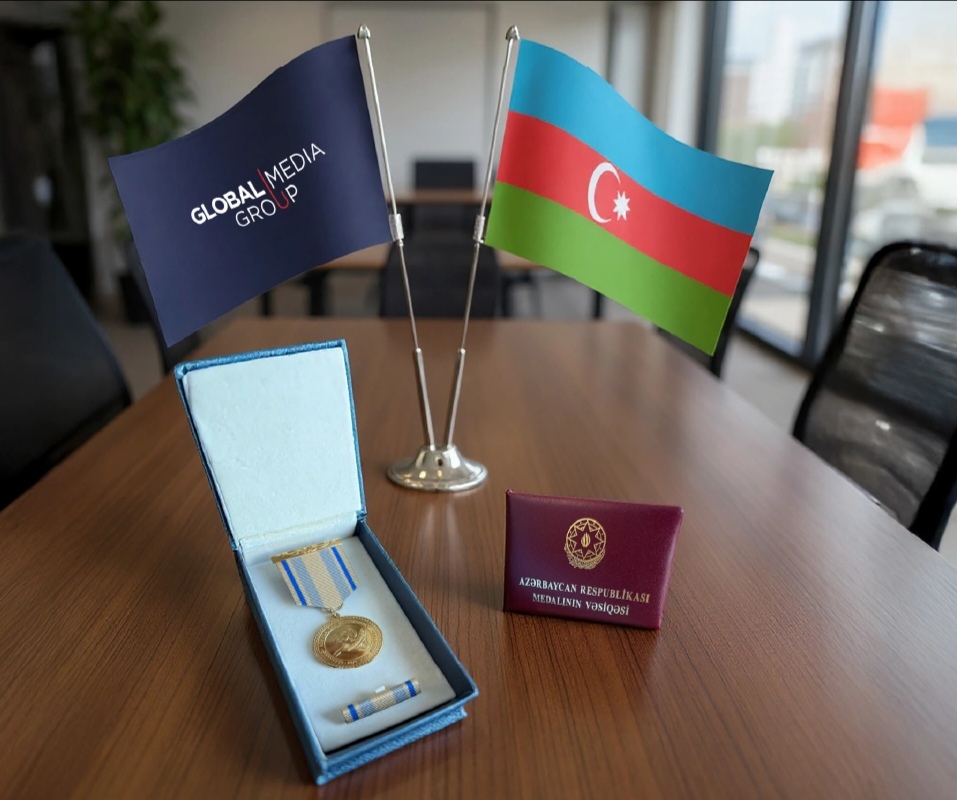 "Global Media Group"un 55 əməkdaşı "Azərbaycan milli mətbuatının 150 illiyi" yubiley medalı ilə təltif olunub