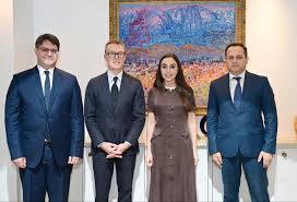 Leyla Əliyeva “ASAN Məktub” sosial proqramının 10 illiyinə həsr olunan tədbirdə iştirak edib