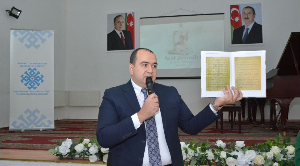 Asəf Zeynallı. Seçilmiş əsərlər” kitabının təqdimatı keçirilib - FOTOLAR