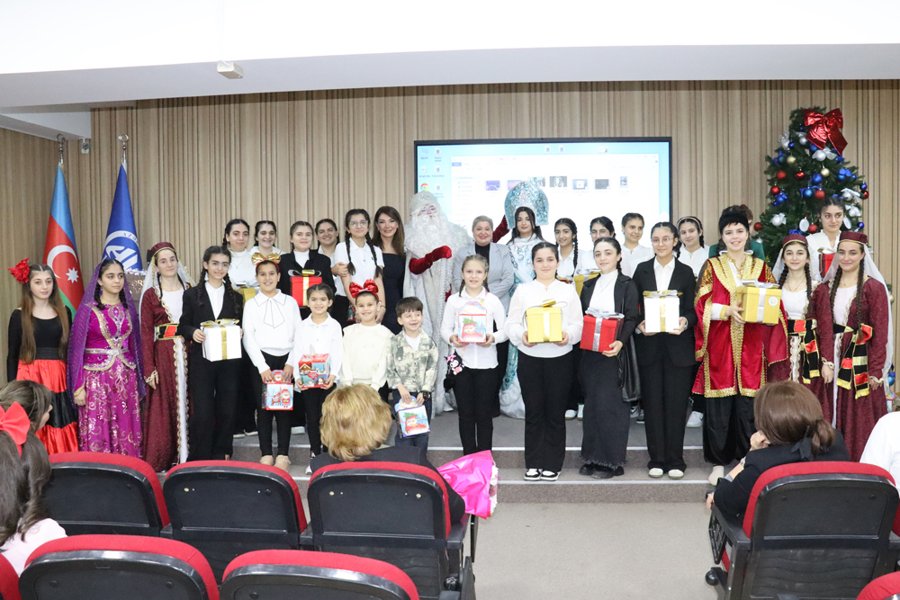 Azərbaycan Universitetində Yeni il şənliyi keçirilib 