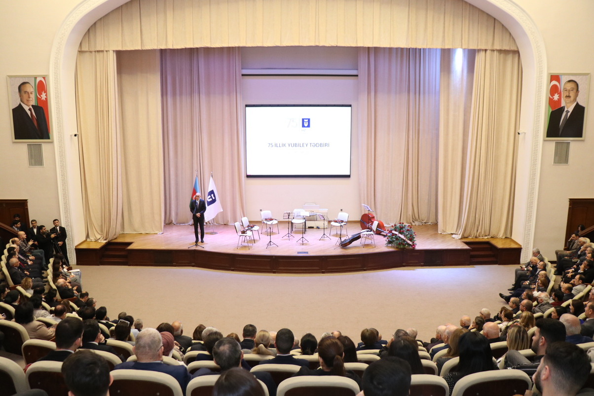 Azərbaycan Texniki Universitetinin 75 illik yubileyinə həsr olunmuş tədbir keçirilib