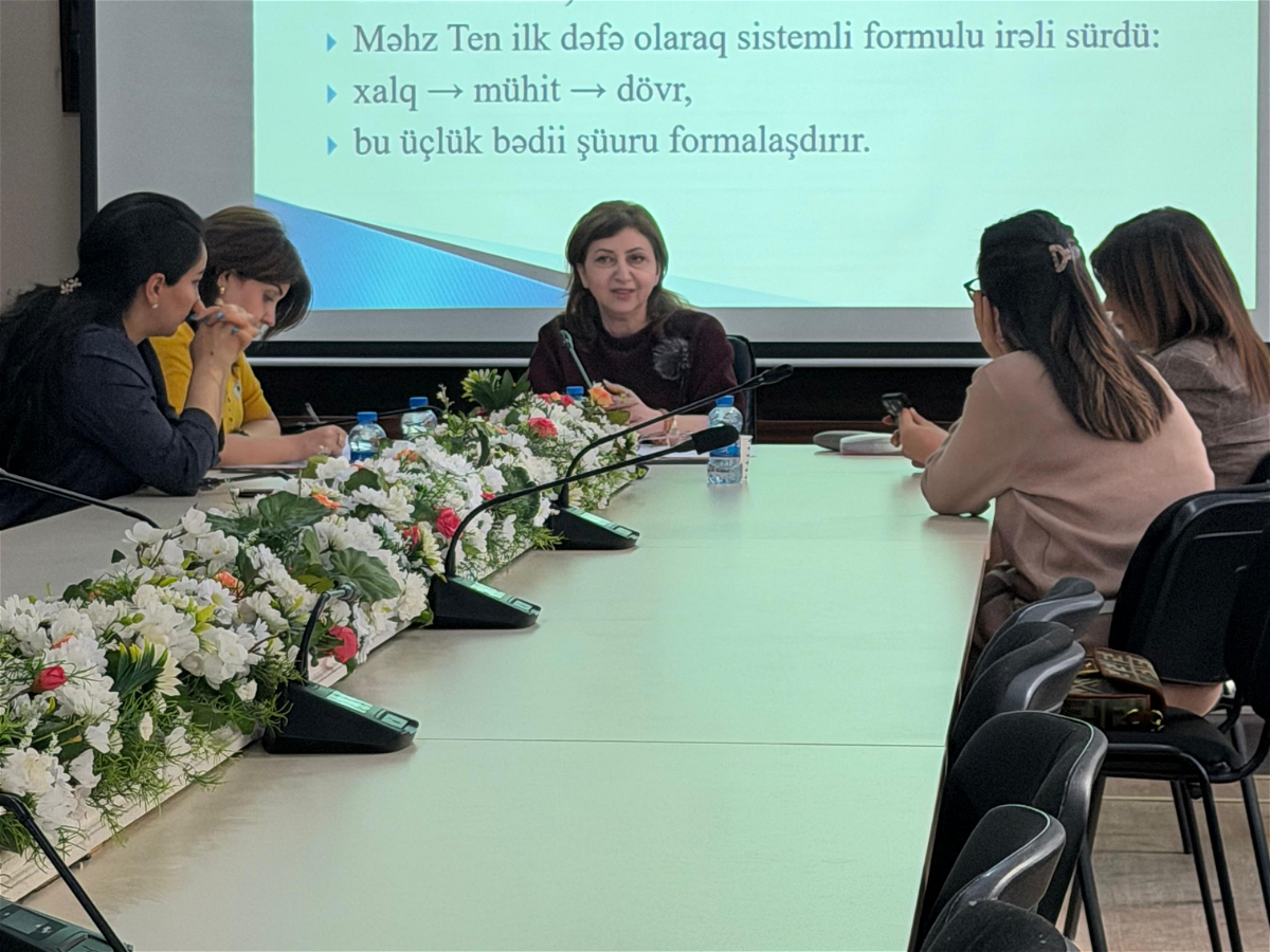 “Mədəni-tarixi metod” mövzusunda elmi seminar keçirilib