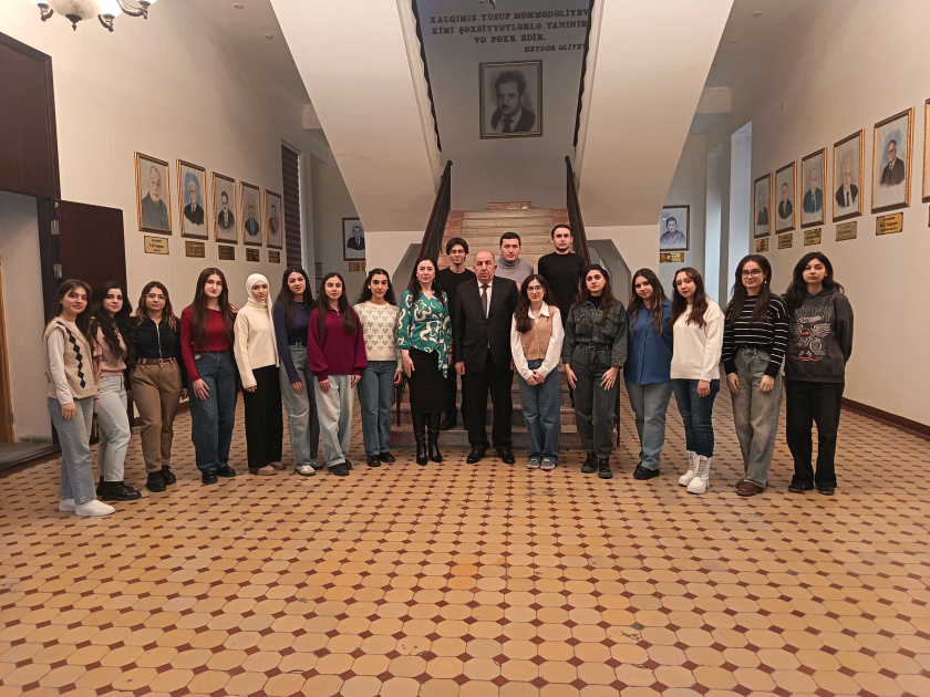 ADPU tələbələri Neft-Kimya Prosesləri İnstitutunda olub
