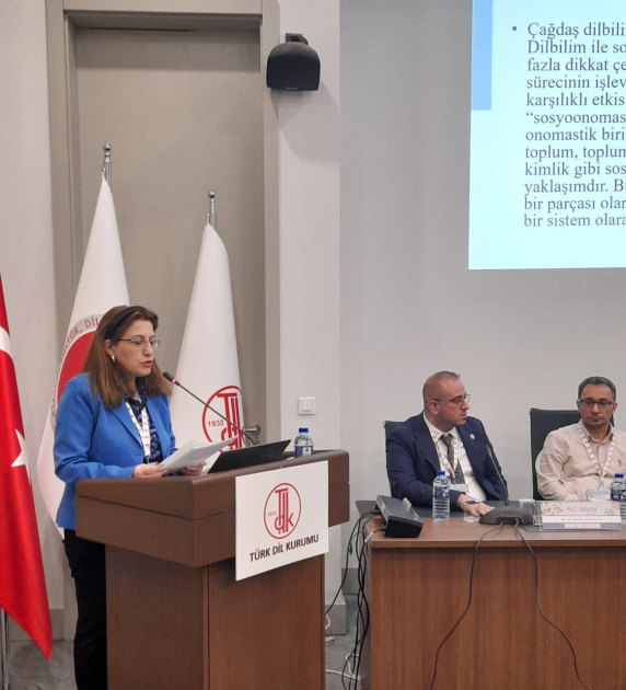 BDU-nun professoru Türkiyədə IV Beynəlxalq onomastika simpoziumunda məruzə edib - FOTO