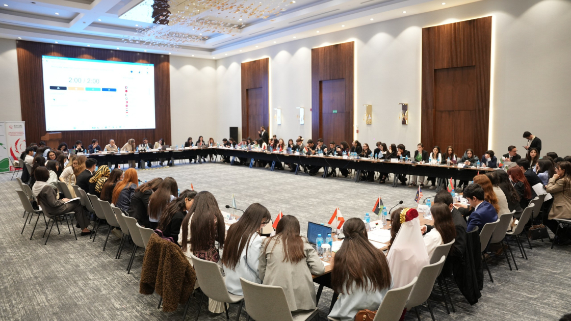 BDU-nun tələbələri “İƏT Modeli–2025” layihəsi çərçivəsində simulyasiya konfransında iştirak ediblər - FOTO