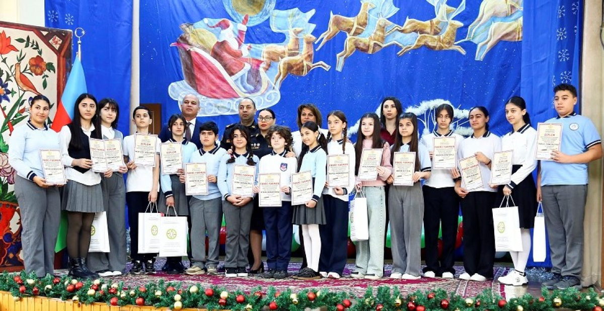 “Həyat təhlükəsizliyimiz öz əlimizdədir” esse müsabiqəsinin qalibləri mükafatlandırılıb