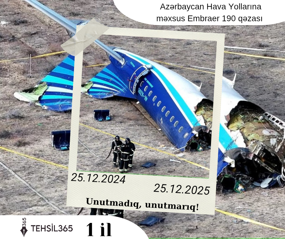 AZAL-a məxsus "Embraer E190AR" təyyarəsi Qazaxıstanın Aktau şəhəri yaxınlığında qəza enişi edib