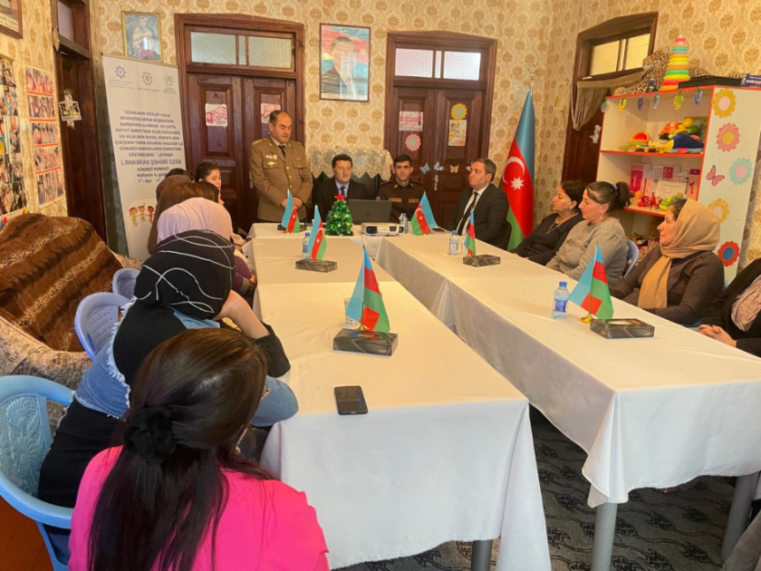 Sağlamlıq imkanları məhdud uşaqlar üçün maarifləndirmə tədbiri keçirilib