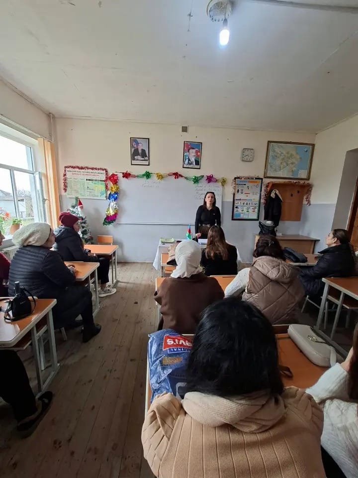 Zaqatala Çökəkoba kənd tam orta məktəbində valideyn iclası keçirilib