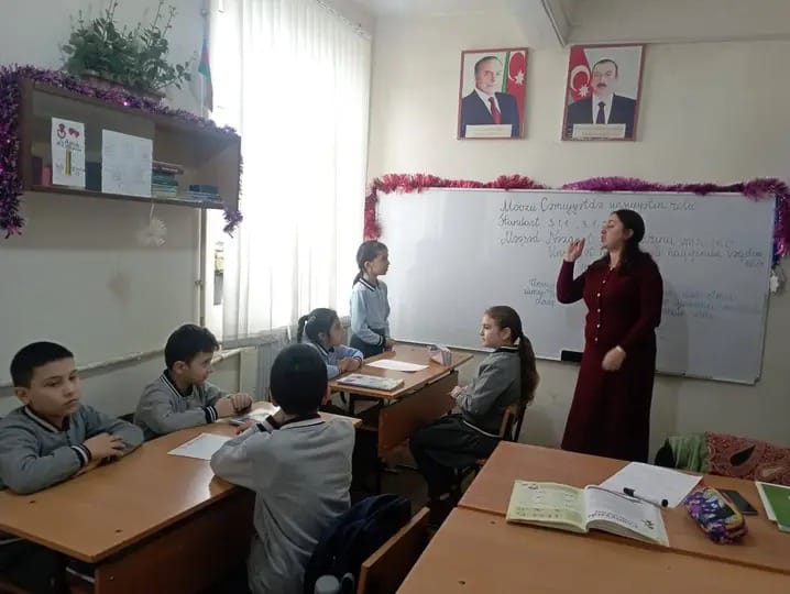 Zaqatala Çökəkoba kənd tam orta məktəbində Həyat Bilgisi dərsinin tədrisinə nəzarət edilib