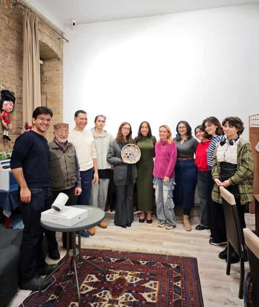 Leyla Əliyeva “ANİMAFİLM Studio”nun qonağı olub