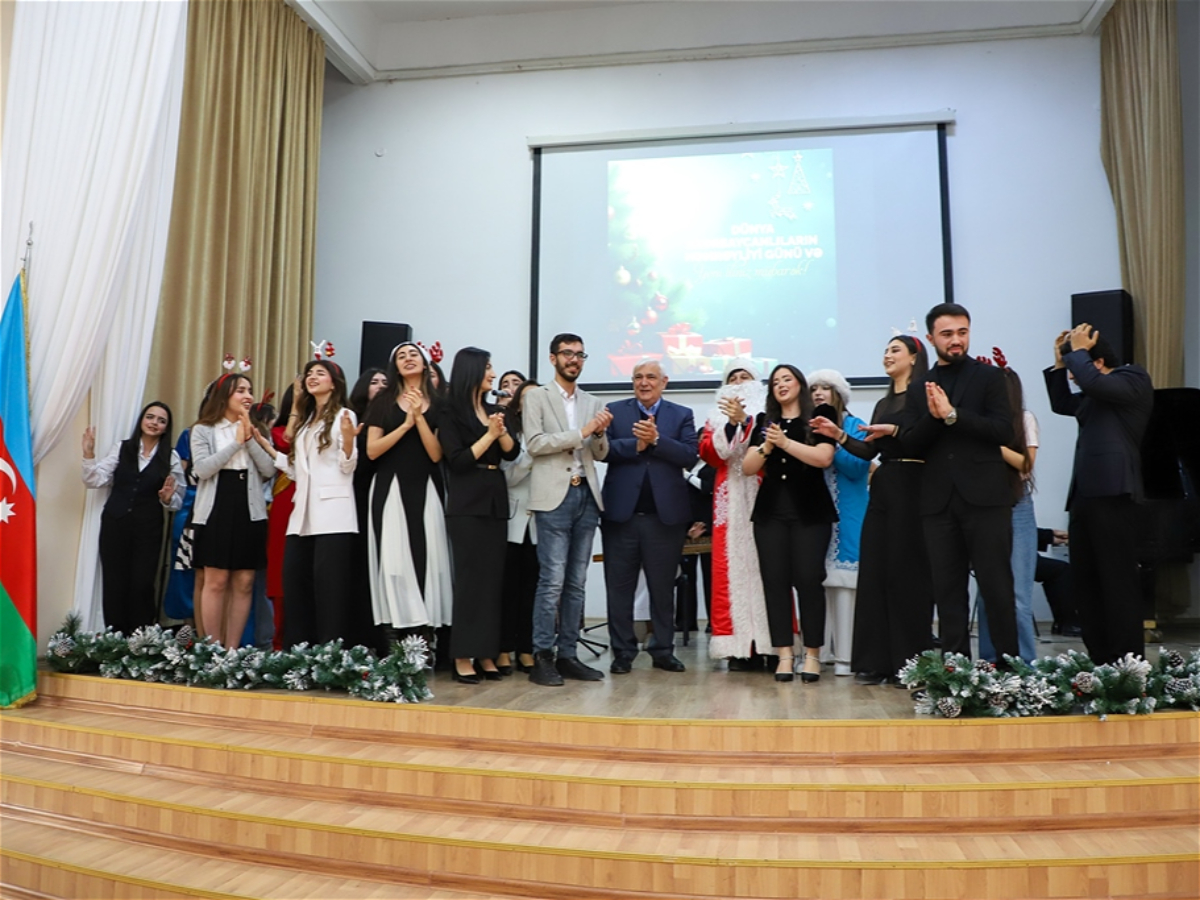 ADU-da Həmrəylik Günü və Yeni il münasibəti ilə bayram tədbiri keçirilib