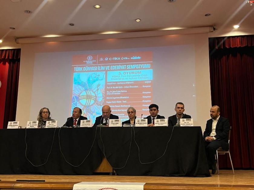 Azərbaycan alimi Ankarada keçirilən beynəlxalq simpoziumda məruzə edib