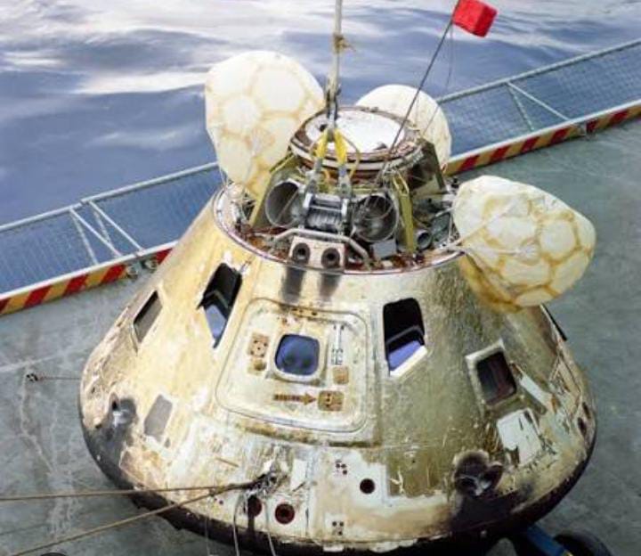 1968-ci il, 27 dekabr — “Apollon 8” ekipajı Yerə qayıtdı