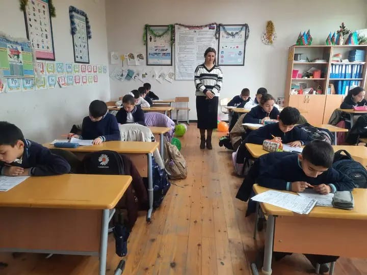 Tasmalı kənd məktəbində IV və XI siniflər üzrə monitorinq keçirilib