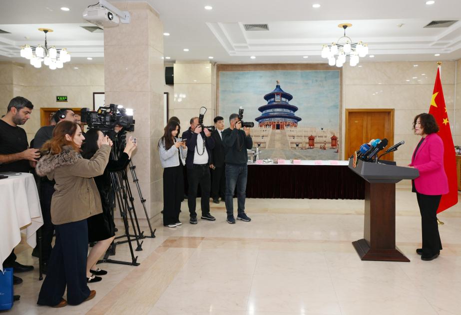 Lu Mey: ''Humanitar əməkdaşlıq Çin və Azərbaycan xalqları arasında dostluğun möhkəmlənməsinə xidmət edir''