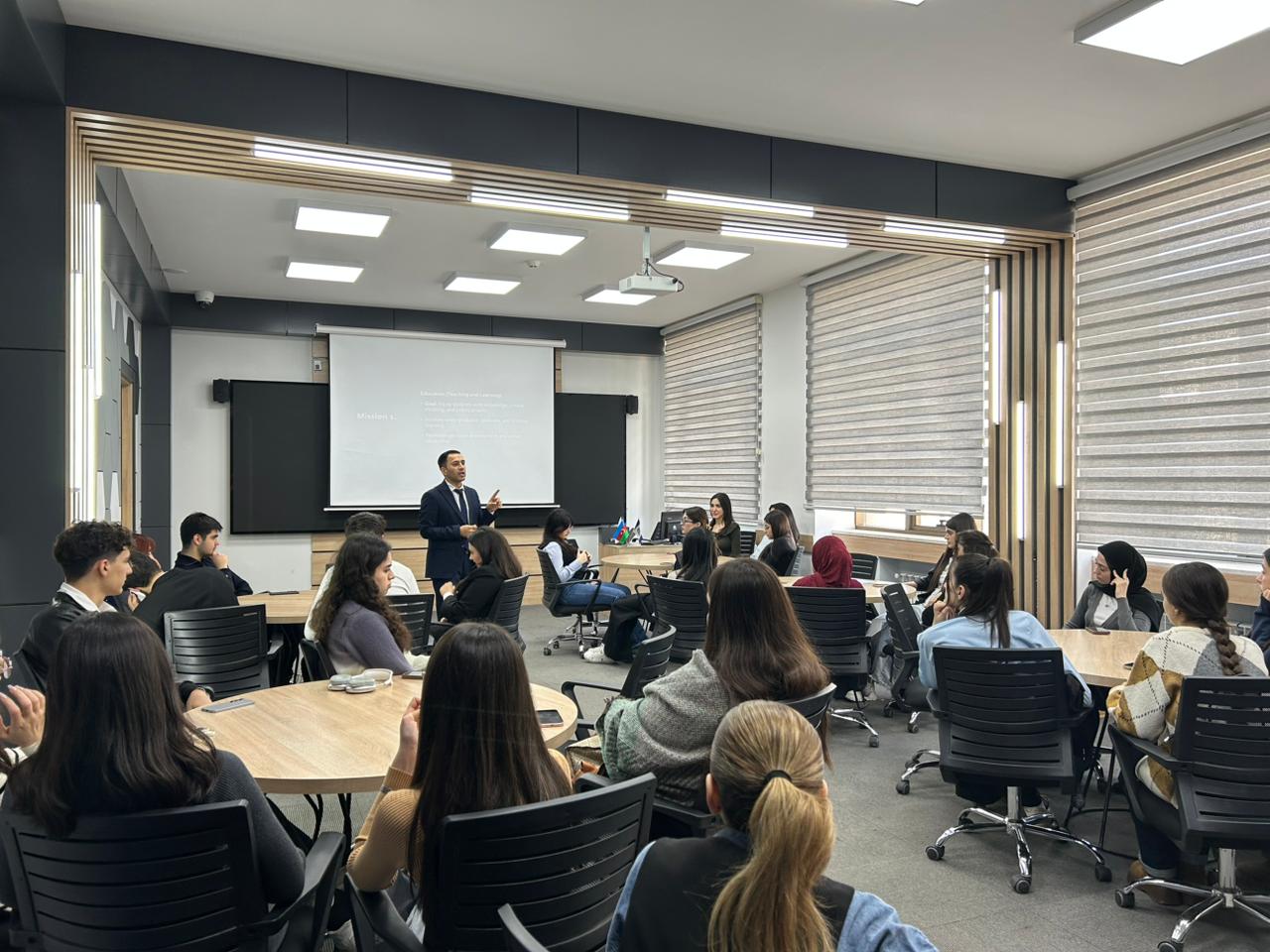 BDU-da “Ali təhsilin Dayanıqlı İnkişaf Məqsədlərinin həyata keçirilməsində rolu” mövzusunda görüş