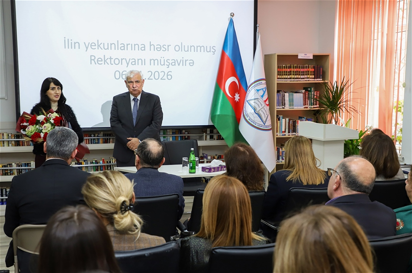 ADU-da ötən ilin yekunlarına həsr olunmuş müşavirə keçirilib