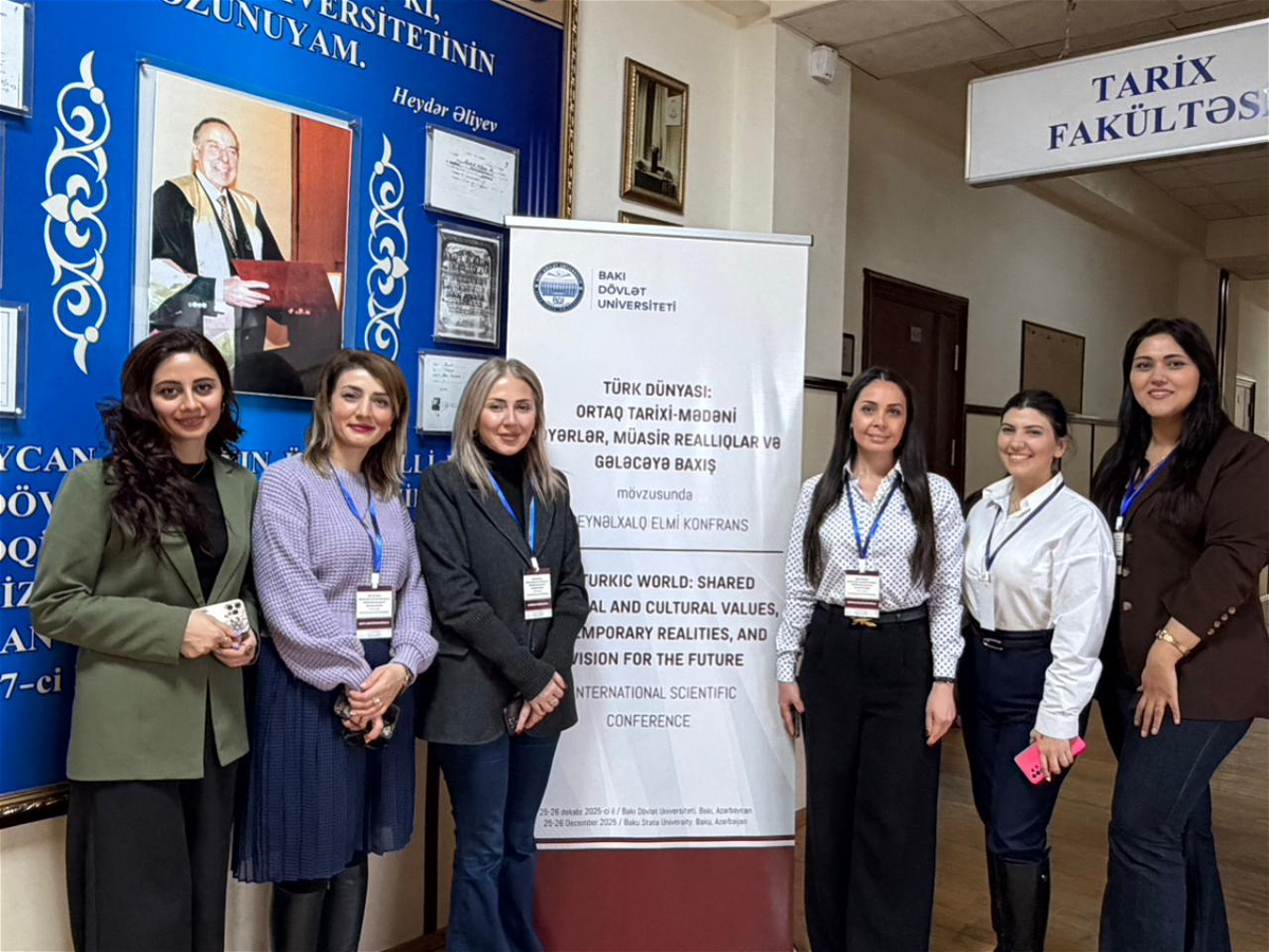 ADU-nun müəllimləri BDU-da keçirilən II Beynəlxalq Elmi Konfransda iştirak ediblər