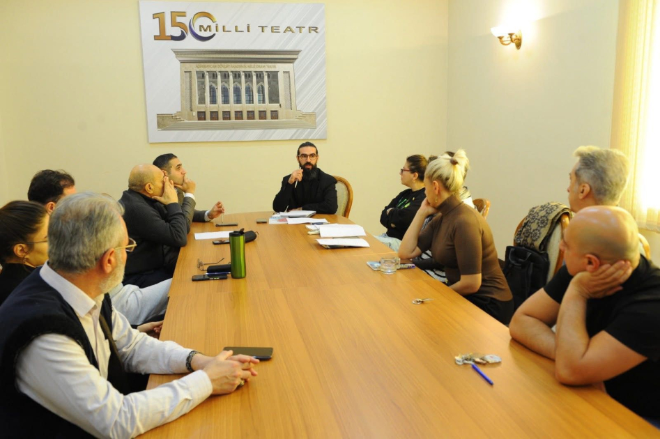 Milli Teatrda yeni tamaşanın məşqlərinə başlanılıb