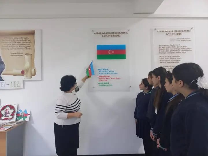 "Dövlət rəmzləri" mövzusunda maarifləndirici tədbir keçirilib