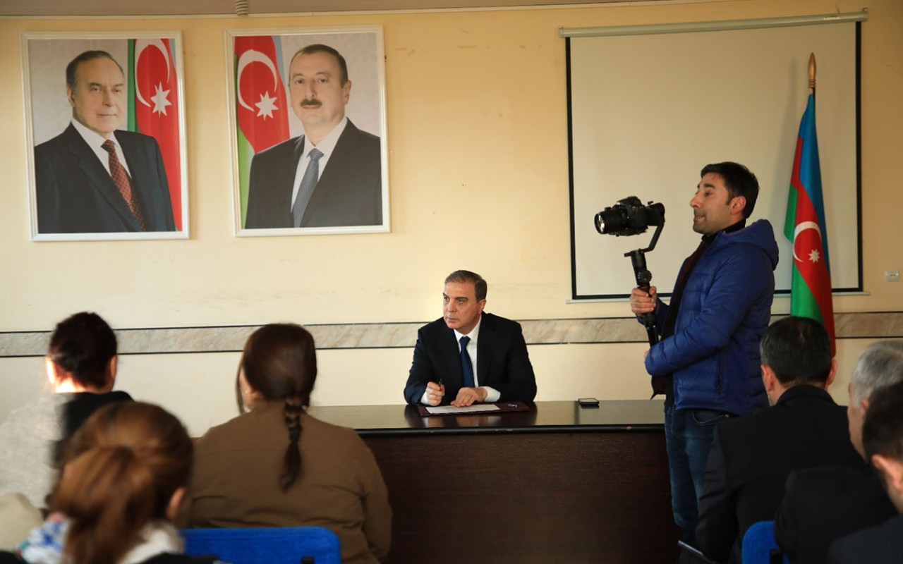 Niyazi Bayramov ilin ilk səyyar qəbulunu keçirdi