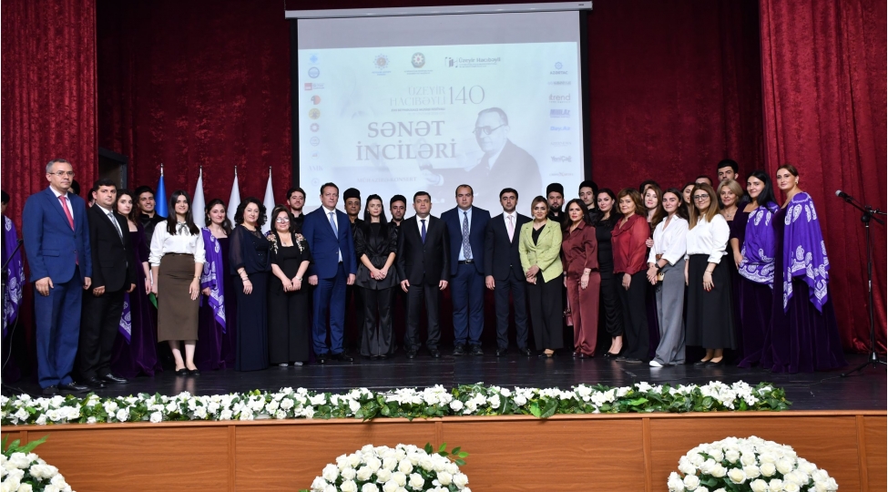 MEMİM Üzeyir Hacıbəylinin 140 illiyini ustad dərsləri və konsertlərlə qeyd etdi 