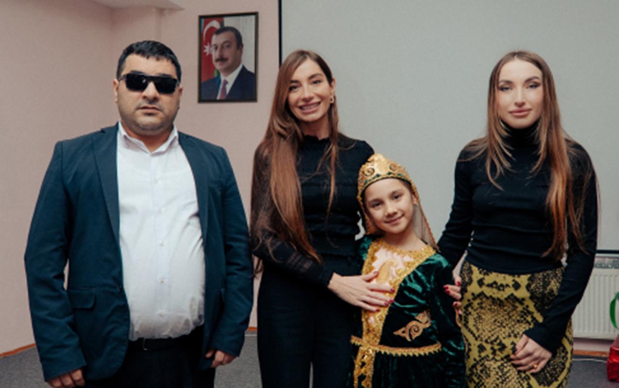 Arzu və Alena Əliyevalar sığınacaqda - Fotolar