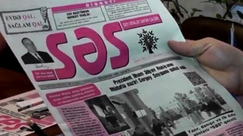 "Səs" qəzetinin ilk nəşrindən 33 il ötür