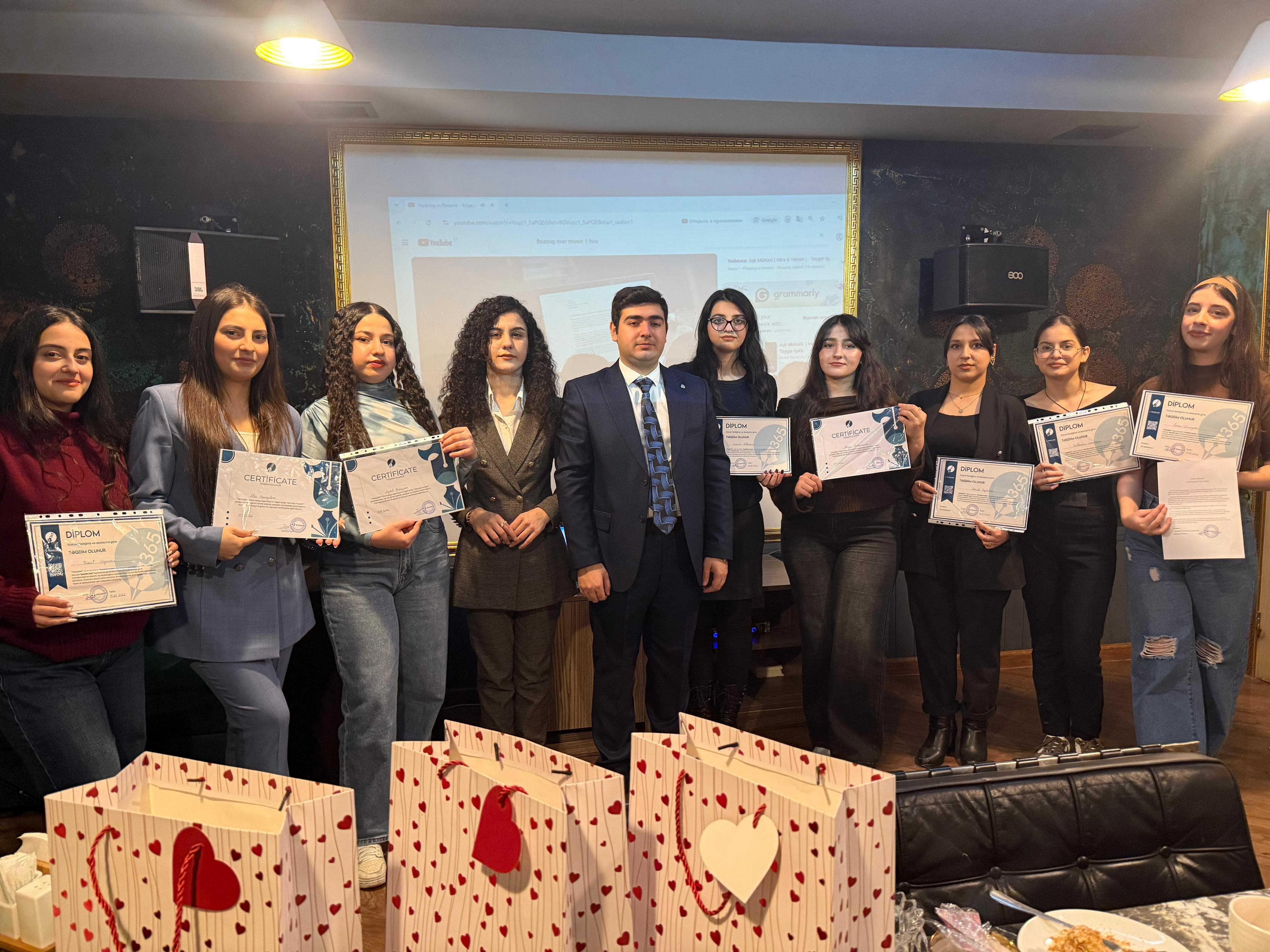 "Tehsil365" İnformasiya Agentliyinin "Könüllü müxbir" layihəsinin üçüncü məzun günü  keçirilib 