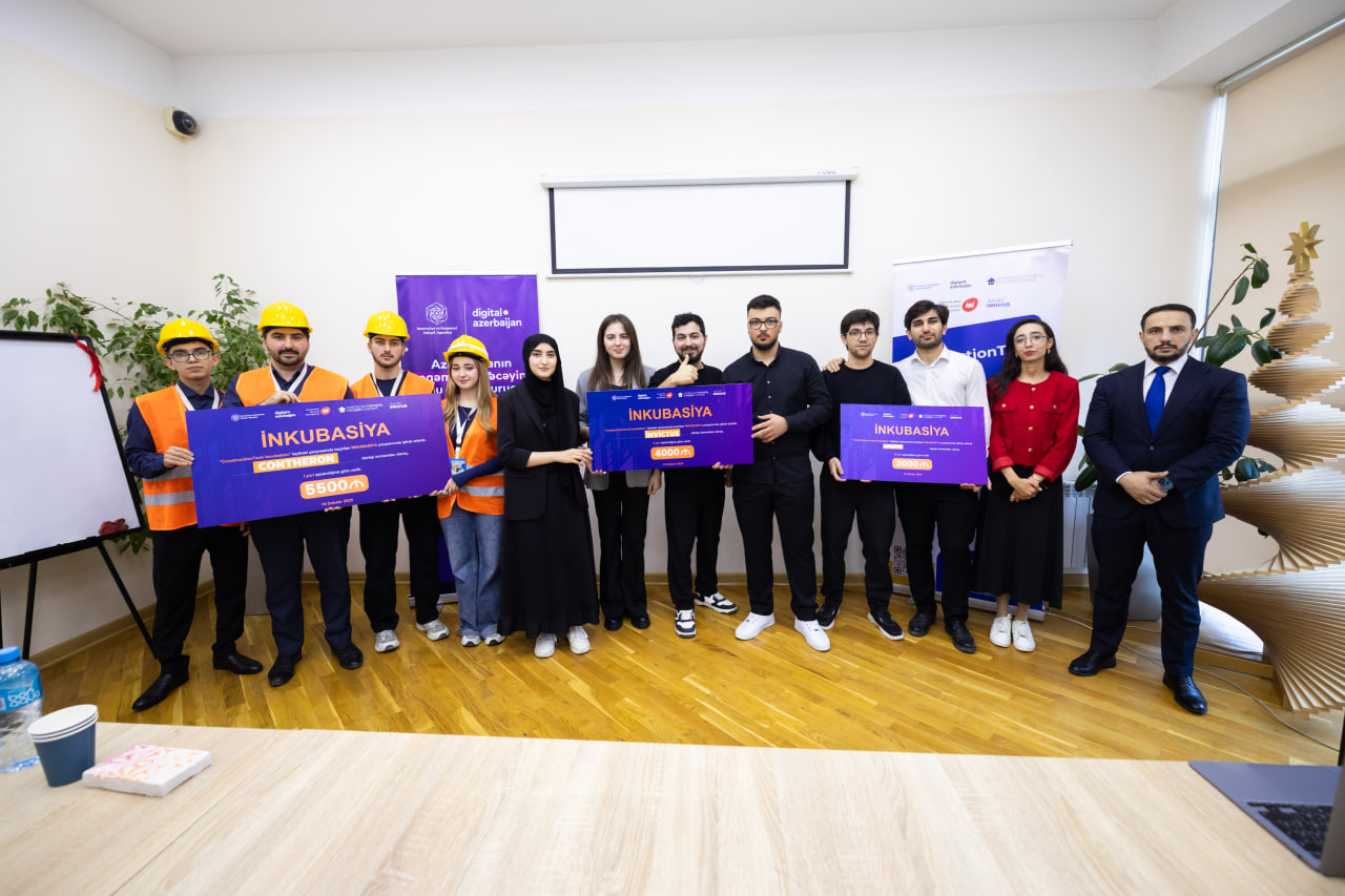 “ConstructionTech Incubation” proqramının qalibləri elan edilib - FOTO