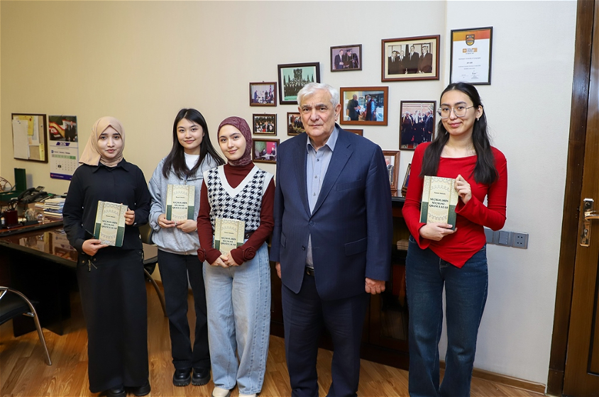 ADU-da mübadilə proqramı iştirakçıları ilə görüş keçirilib - FOTO