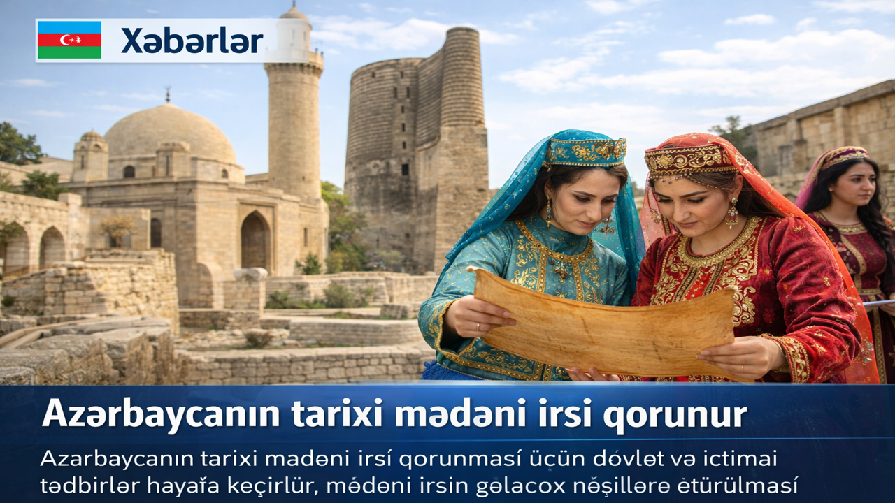 Azərbaycanın tarixi mədəni irsi qorunur
