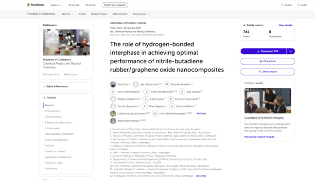 BDU tələbələri elmi tədqiqatlarda fəal iştirak edirlər - FOTO