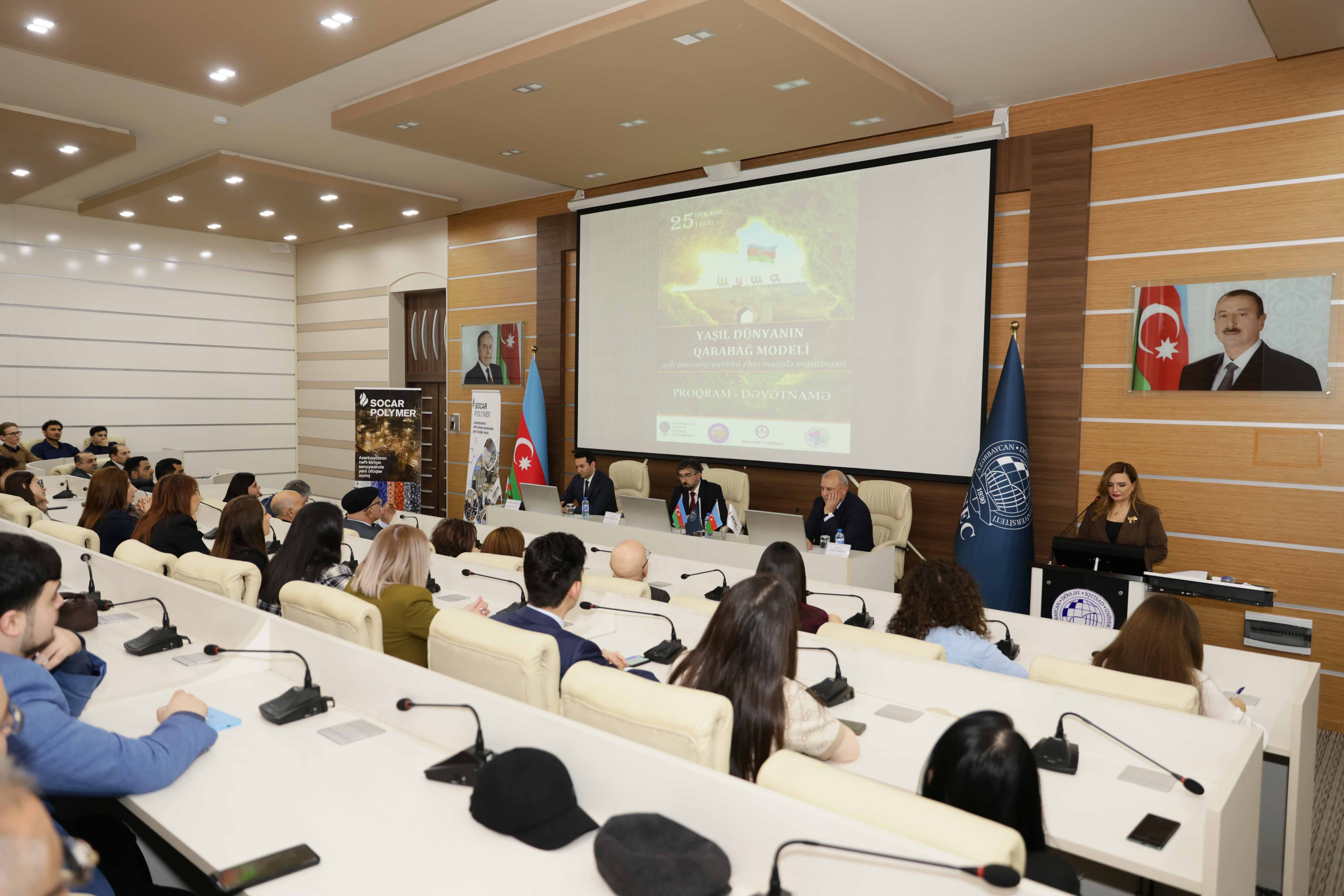 Elmi məqalə müsabiqəsinin qalibləri açıqlanıb - FOTO