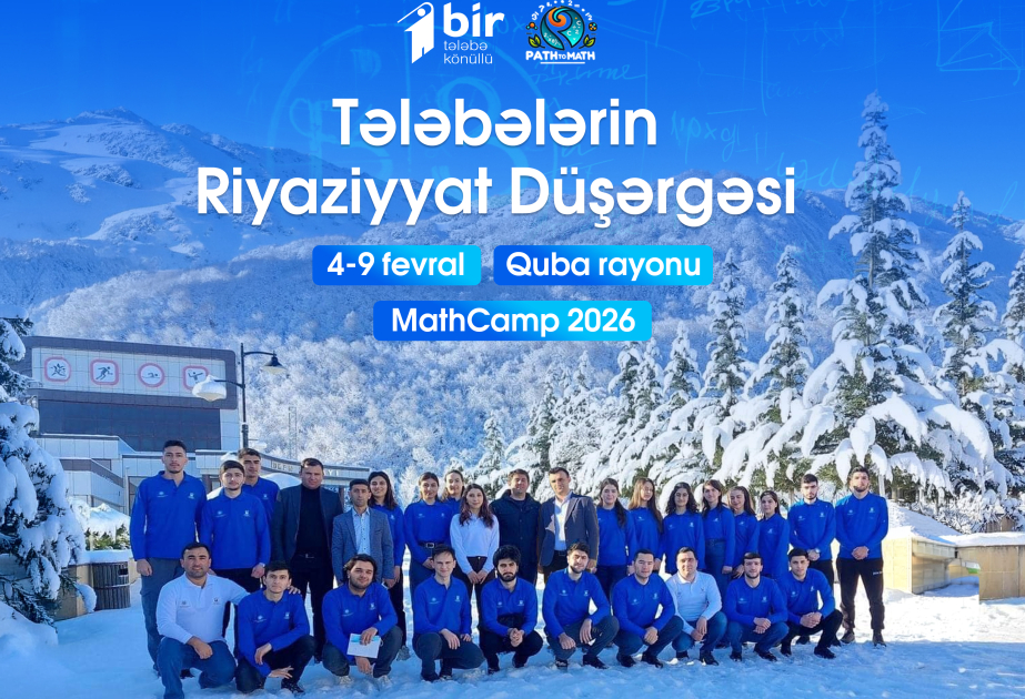 Qubada tələbələr üçün “MathCamp 2026” qış düşərgəsi keçiriləcək