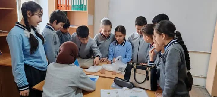 Zaqatala Çökəkoba kənd tam orta məktəbində Təbiət dərsi keçirilib