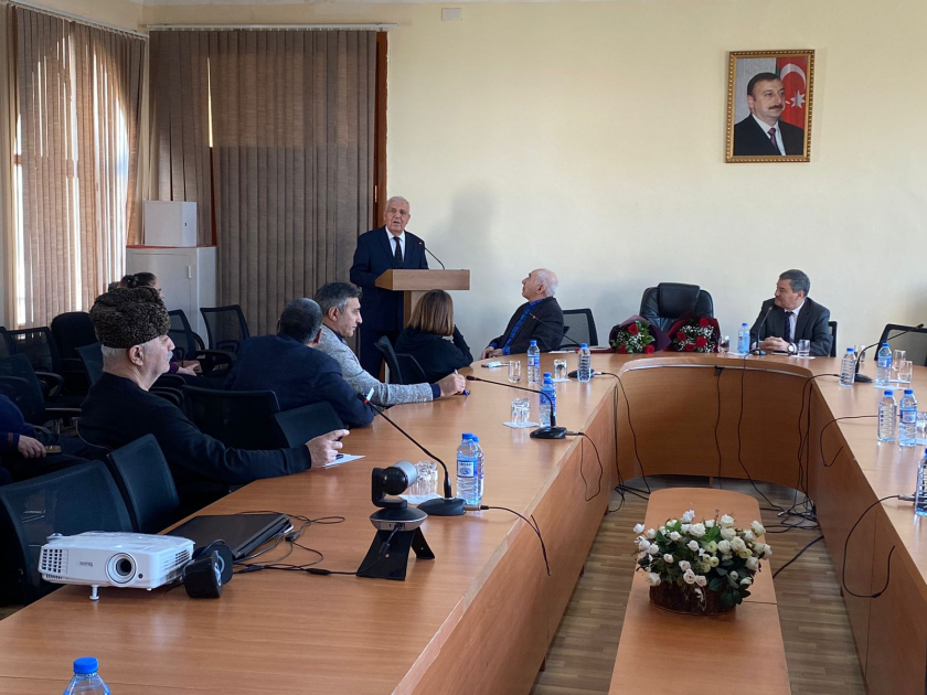 Fəlsəfə və Sosiologiya İnstitutunda Məmmədağa Sərdarovun 85 illiyi qeyd olunub - FOTO