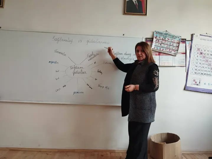 “Sağlamlıq və qidalanma” mövzusunda məşğələ keçirilib