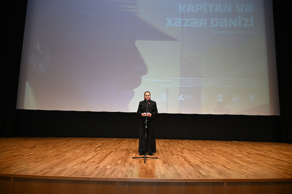 “Kapitan və Xəzər dənizi” tarixi-sənədli filminin premyerası olub - FOTO