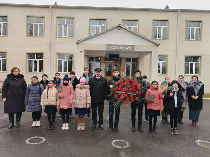 İsgəndər Məmmədov adına Qımır kənd tam orta məktəbində 20 Yanvar faciəsinin 36-cı ildönümü qeyd olunub