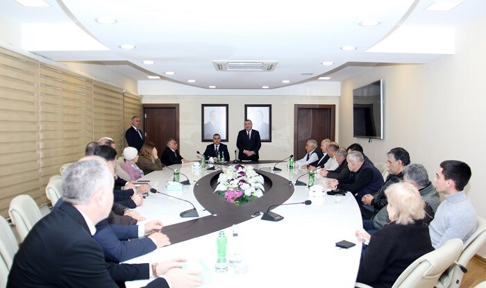 Xətai İH-də şəhid ailələri ilə görüş keçirildi