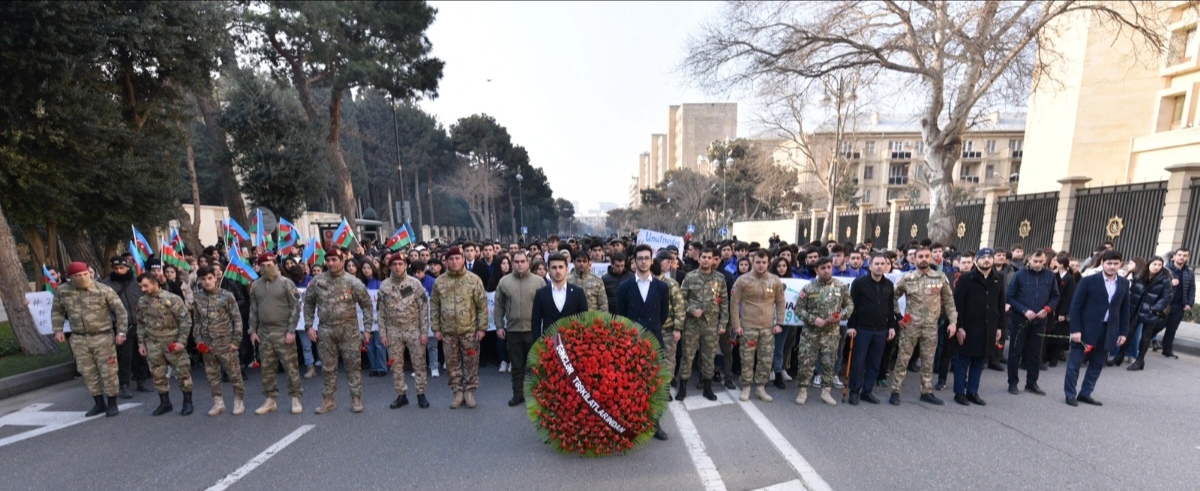 Tələbə Gənclər Təşkilatları 20 Yanvar faciəsinin ildönümü ilə bağlı silsilə tədbirlər keçirib 