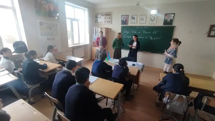 Zaqatala rayonunda “Oxu dəqiqələri” layihəsi uğurla həyata keçirilir