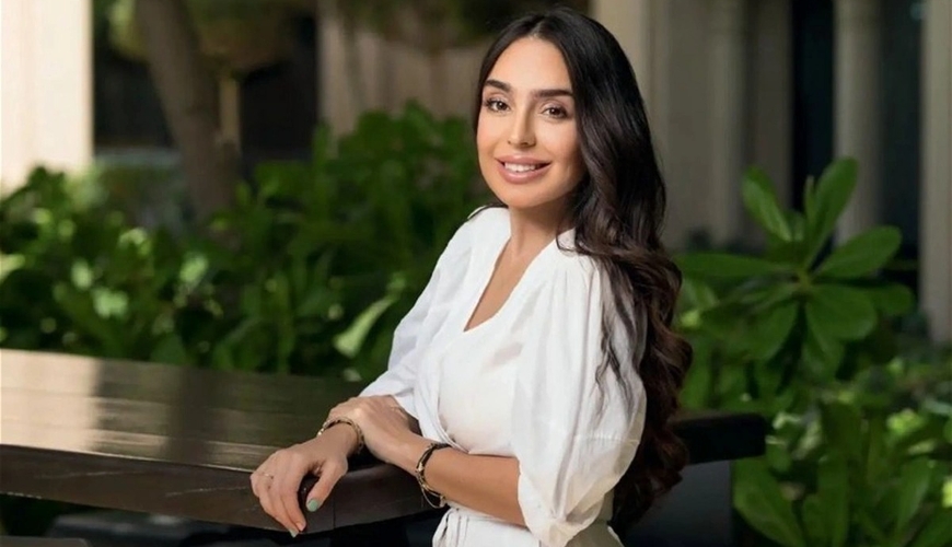 Leyla Əliyeva Davos səfərindən paylaşım etdi