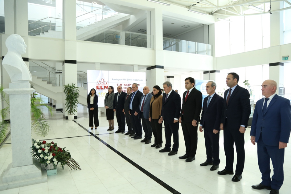 AMEA-nın “Elm” nəşriyyatının 100 illik yubileyi qeyd olunub - FOTO