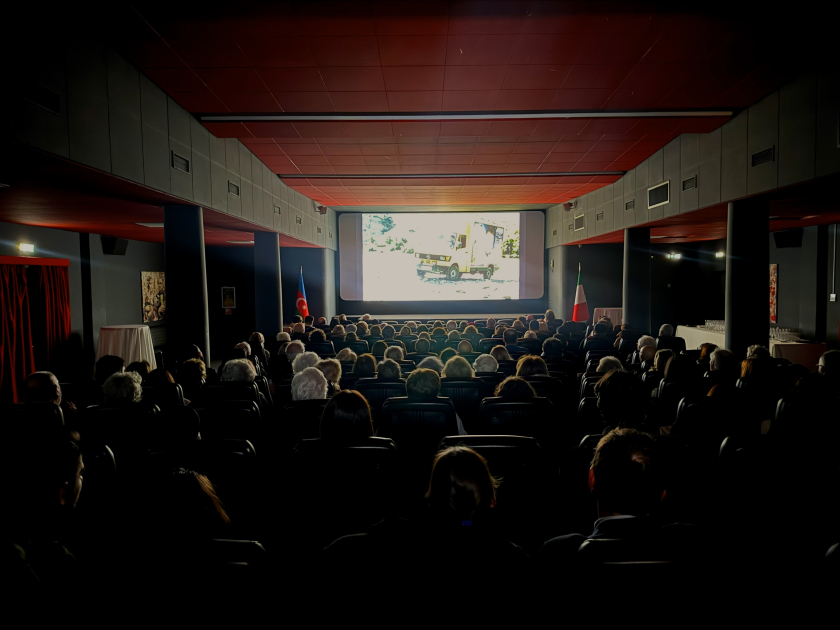 Azərbaycan filmi Romada nümayiş olunub - FOTO