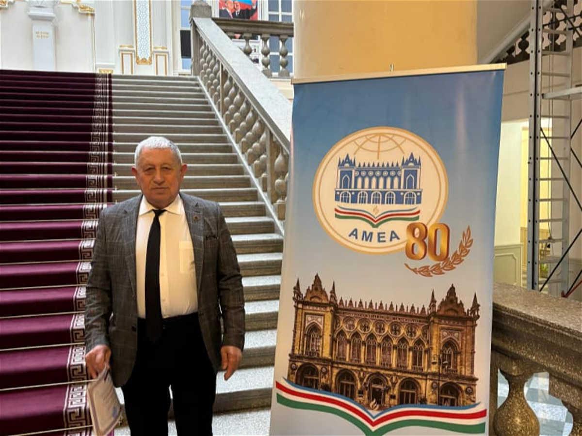 ADU-nun dosenti Şahismayıl İsmayılov AMEA Prezidentinin Təşəkkürnaməsi ilə təltif olunub - FOTO