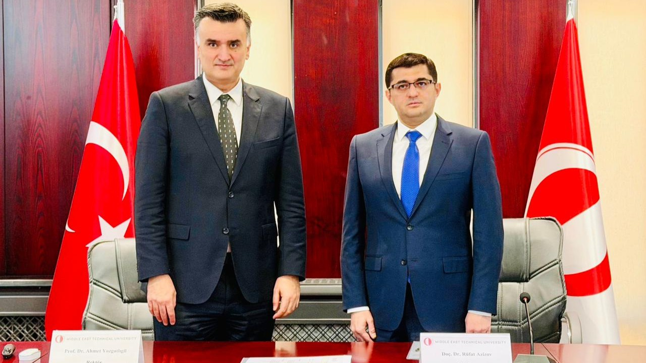 ADNSU ilə ODTU arasında əməkdaşlıq imkanları müzakirə edilib - FOTO